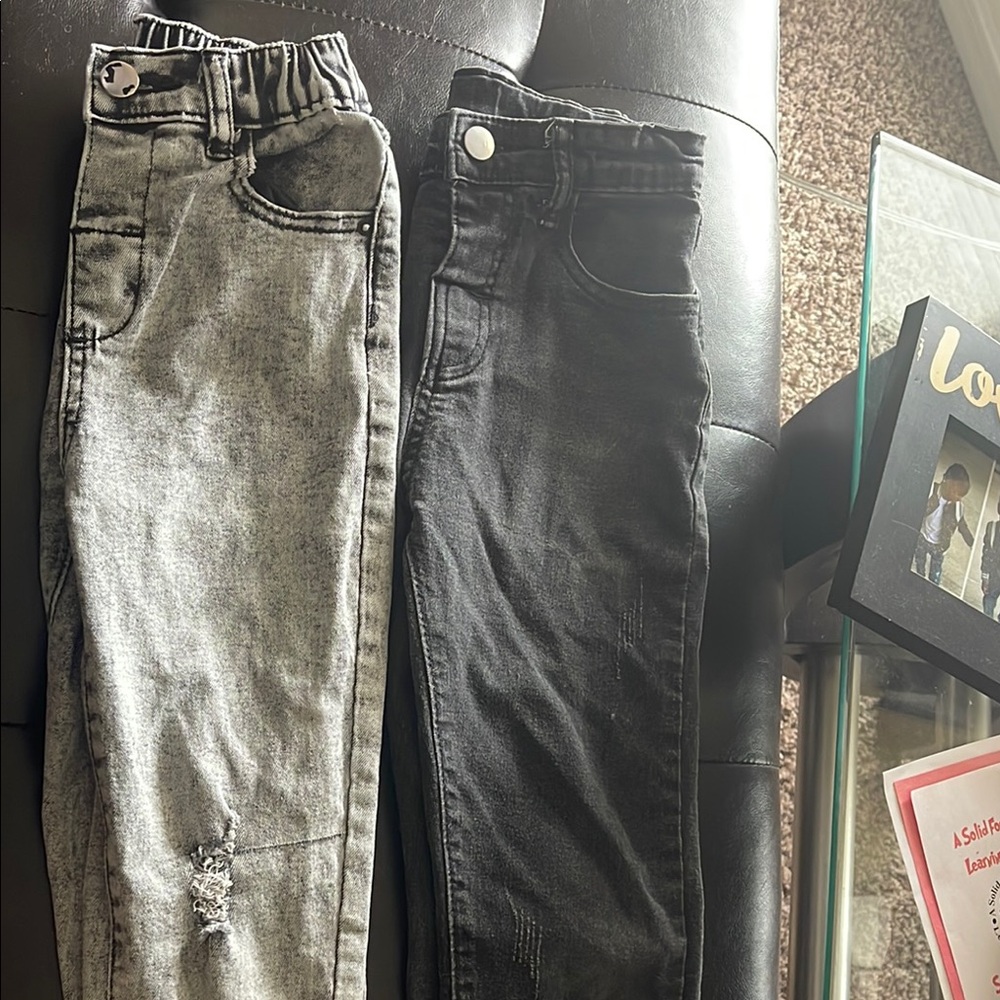 SHEIN Black Jeans Essential Bottoms